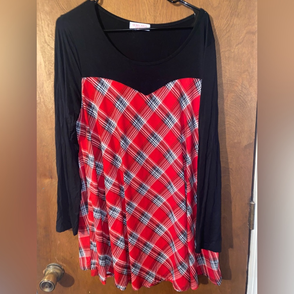 Long sleeve shirt/dress